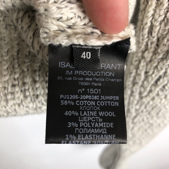 Isabel Marant NWT BLAKELY Jumper Knit Sweater FR40 - Picture 9 of 10